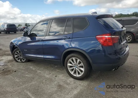 2016 BMW X3 Sdrive28I z USA, uszkodzony, nr VIN 5UXWZ7C58G0M83892